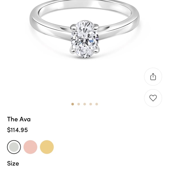 Modern Gents Ava ring - Picture 1 of 5